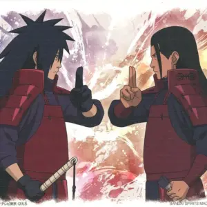 Miscellaneous Goods Uchihama Madara Senju Hashirama Canvas-Style Board Ichibanku