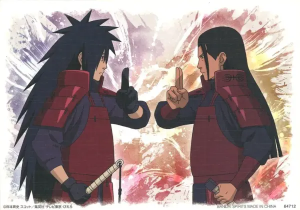 Miscellaneous Goods Uchihama Madara Senju Hashirama Canvas-Style Board Ichibanku