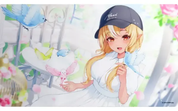 Miscellaneous Goods Shiranuifu Rubber Mat Virtual Youtuber Hololive 5Th Annivers