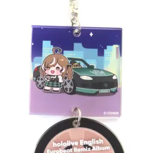 Keychain Seven Poems Mumei Eurobeat Acrylic Virtual Youtuber Hololive English Re