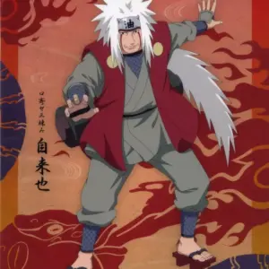 Clear Poster A3 Jiraiya Front/Full Body Ichibankujionline Naruto Shippuden The L
