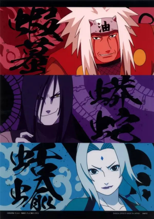 Clear Poster A3 Jiraiya Tsunade Orochimaru Ichibankujionline Naruto Shippuden Th