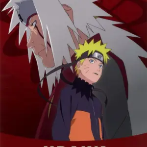 Clear Poster A3 Uzumaki Naruto Jiraiya Back To Back/Jiraiya Ichibankujionline Sh