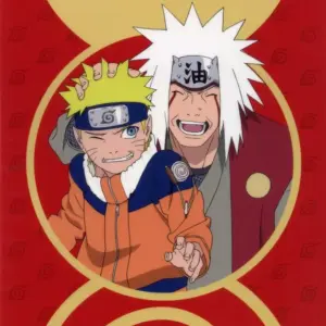 Clear Poster A3 Uzumaki Naruto Jiraiya Side-Up/Smile Ichibankujionline Shippuden