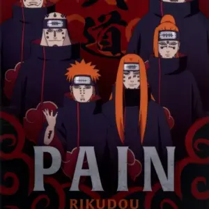 Clear Poster A3 Pain Rokudo Ichibankujionline Naruto Shippuden The Legendary San