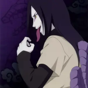 Clear Poster A3 Orochimaru Left Facing/Tie Mark Ichibankujionline Naruto Shippud