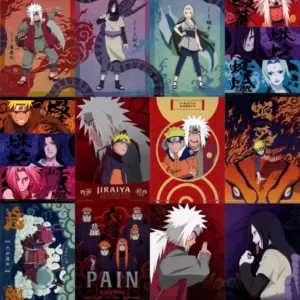 Clear Poster Set Of 12 Types A3 Ichibankujionline Naruto Shippuden The Legendary