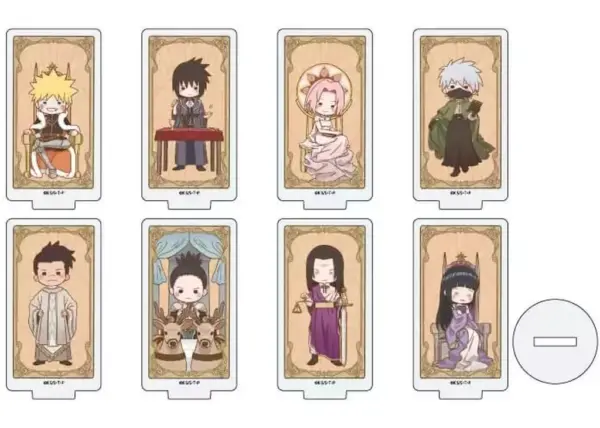Acrylic Stand Panel Box Naruto Shippuden Petit 07. Tarot 1St Edition Ver. Graph