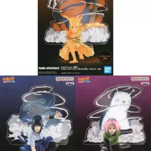 Figure Set Of 3 Types Naruto Shippuden Panel Spectaclemiscellaneous Special F/S-