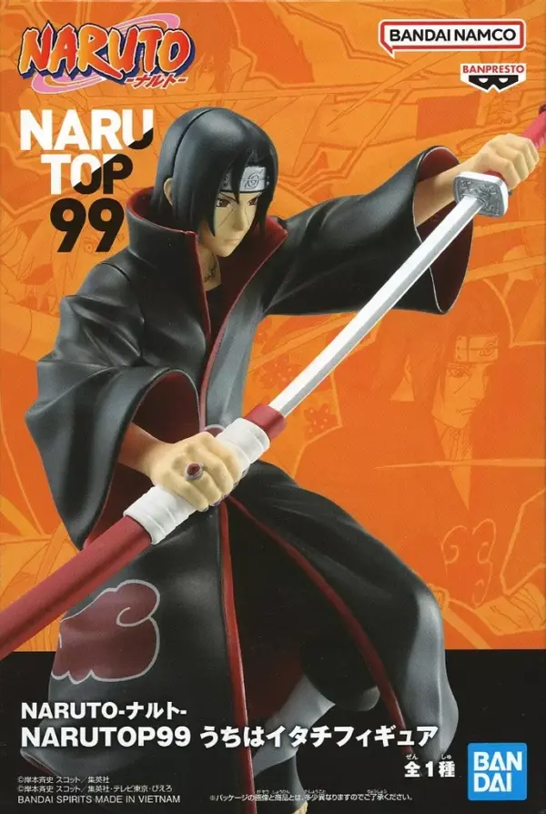 Figure Uchiha Itachi Naruto Narutop99 F/S-M503 from japan Rare  Good condition