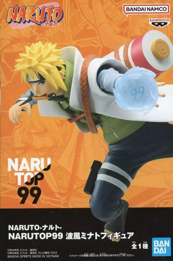 Figure Namikaze Minato Naruto Narutop99 F/S-M503 from japan Rare  Good condition