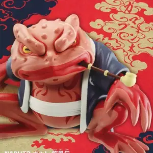 Figure Gamabunta Naruto Shippuden Soft Vinyl F/S-M503 from japan Rare  Good cond