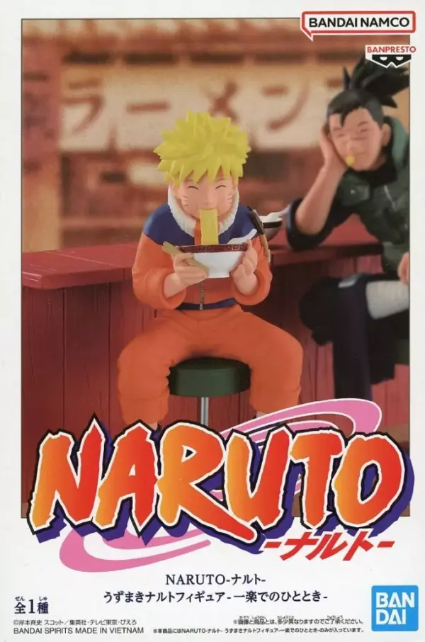 Figure Uzumaki Naruto Ichiraku'S Moment F/S-M503 from japan Rare  Good condition