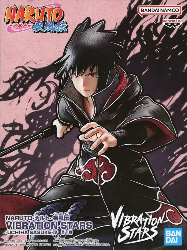 Figure Uchiha Sasuke Naruto Shippuden Vibration Stars-Uchiha Sasuke-Iv F/S-M503