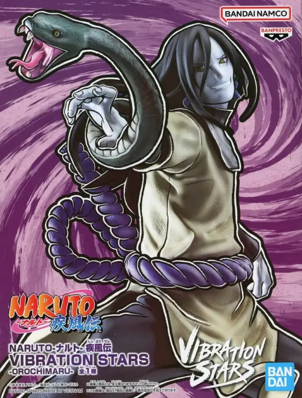 Figure Orochimaru Naruto Shippuden Vibration Stars-Orochimaru- F/S-M503 from jap