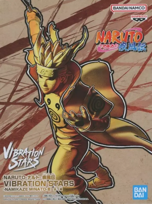 Figure Namikaze Minato Naruto Shippuden Vibration Stars-Namikaze Minato-Iii F/S-