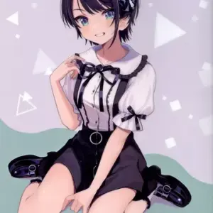 Poster A3 Clear Ozora Subaru Shigureui Illustration Captore Virtual Youtuber Hol