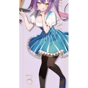 Poster Original Mini Towa Virtual Youtuber Hololive Lawson Campaign Target Drink