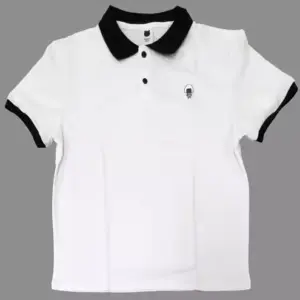 Polo Shirt, Work Nekomata Okapo, White, Free Size, Virtual Youtuber Hololive Bir