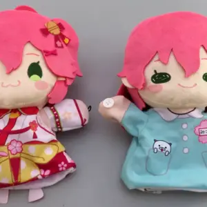 Plush Toys, All 2 Types Set Sakura Miko Puppet Toys Virtual Youtuber Hololive Pr