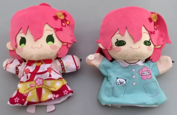 Plush Toys, All 2 Types Set Sakura Miko Puppet Toys Virtual Youtuber Hololive Pr