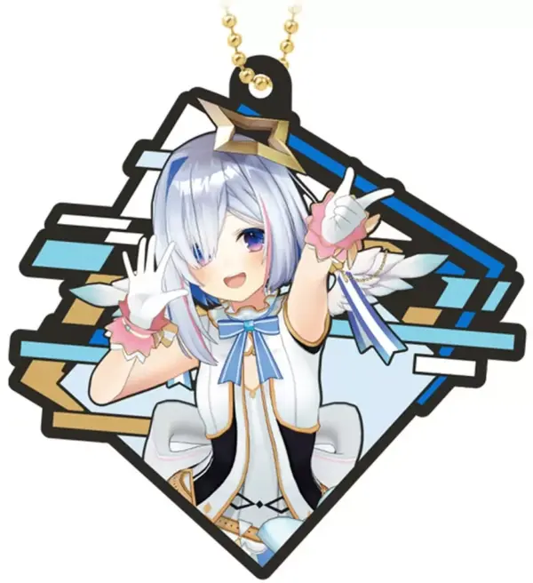 Candy Toy Keychain Amane Kanata Hololive Labamas Art Gummy F/S-M503 from japan R