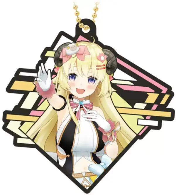 Candy Toy Keychain, Square Rolled Watome, Hololive, Labamas Art Gummy F/S-M503 f