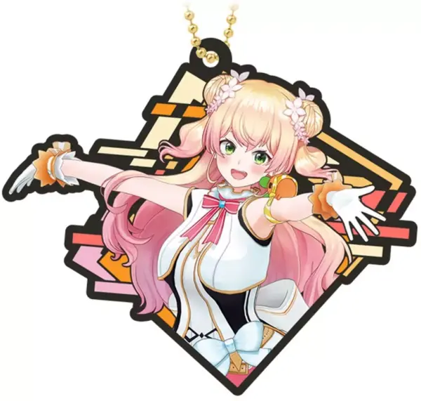 Candy Toy Keychain Momosuzu Nene Hololive Labamas Art Gummy F/S-M503 from japan