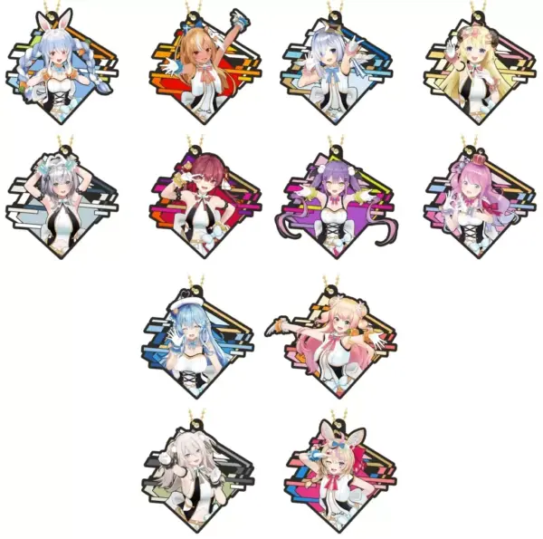 Candy Toy Keychain, All 12 Types Set, Hololive Labamas Art Gummy F/S-M503 from j