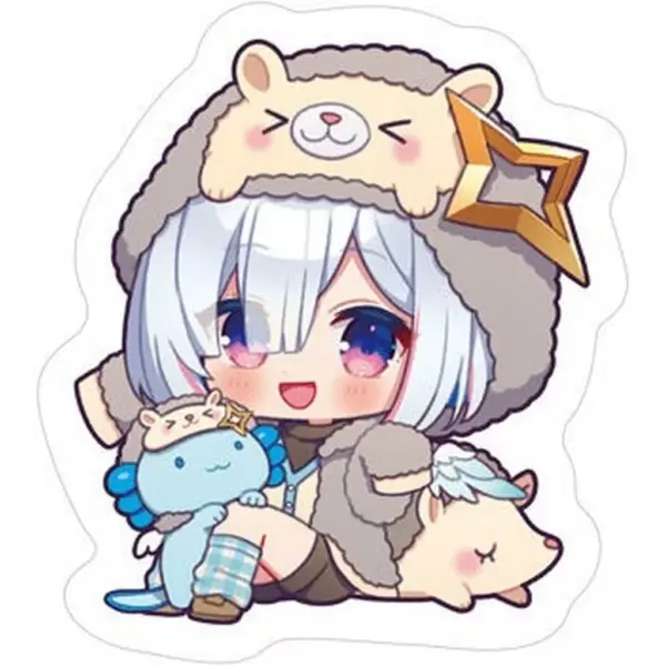 Candy Toy Sticker Amane Kanata Hololive Production Chocolate Crunch Vol.1 F/S-S5