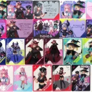 Candy Toy Trading Cards, All 21 Types, Virtual Youtuber Hololive Secret Society