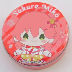 Candy Toys, Miscellaneous Goods, Sakura Miko Can - 0Th Generation Student Virtua