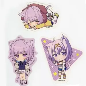 Stickers Nekomata Okappo Die Cut Set Of 3 Hololive In Hamleys Doki 2Rendezvous F