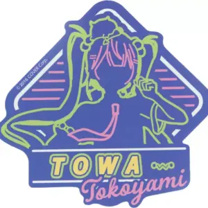 Sticker Towa B/Single Color Virtual Youtuber Hololive Familymart Hololin With Re