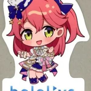 Sticker Sakura Miko Mini Character Bright Costume Ver. Virtual Youtuber Hololive