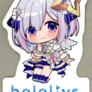 Sticker Amane Kanata Mini Character Bright Costume Ver. Virtual Youtuber Hololiv