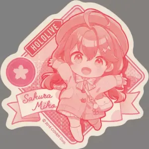 Sticker Sakura Miko Travel Season Virtual Youtuber Hololive F/S-M503 from japan