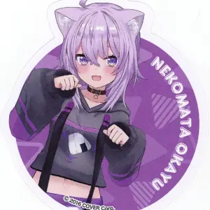 Stickers Nekomata Okayukapor Virtual Youtuber Hololive Starter Goods F/S-S501 fr