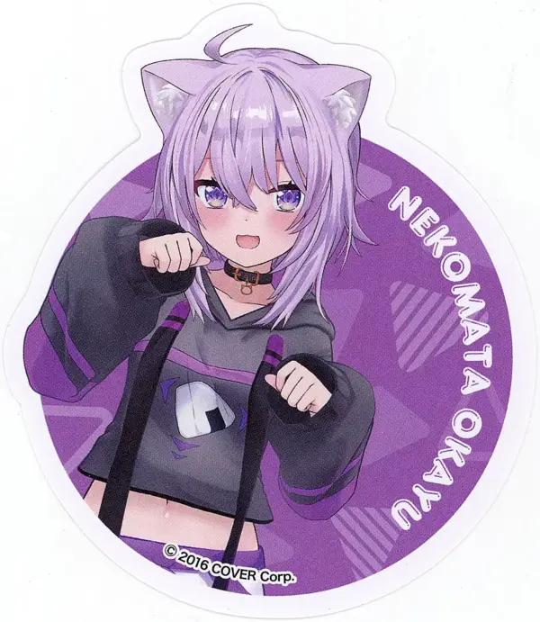 Stickers Nekomata Okayukapor Virtual Youtuber Hololive Starter Goods F/S-S501 fr