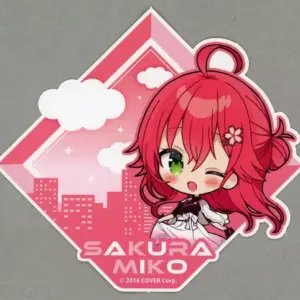 Sticker Sakura Miko Office Ver. Travel Virtual Youtuber Hololive Tree Village Ho