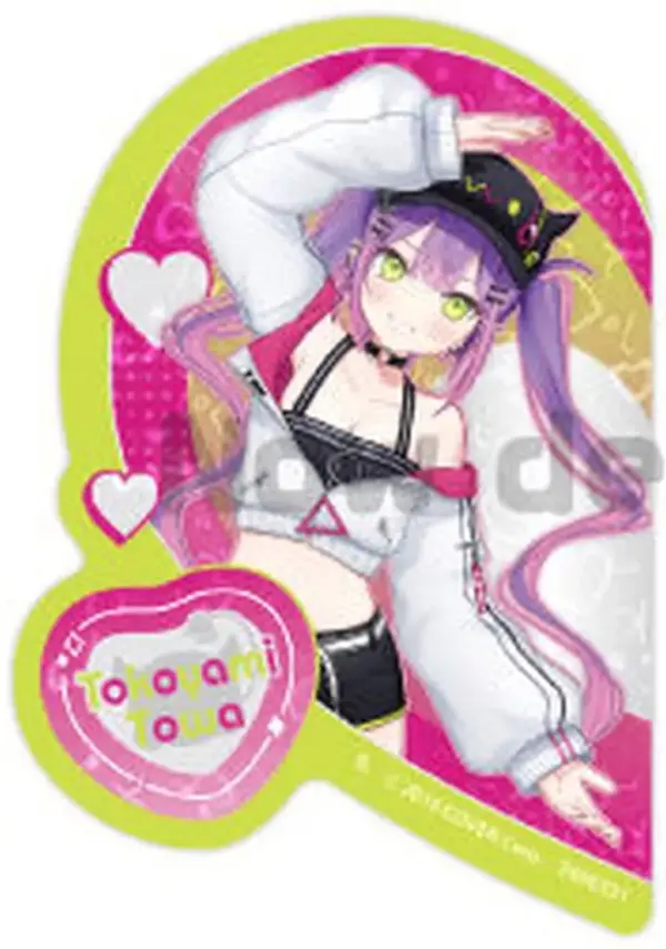 Sticker Towa Right Hand Virtual Youtuber Hololive Kira Set F/S-M503 from japan R