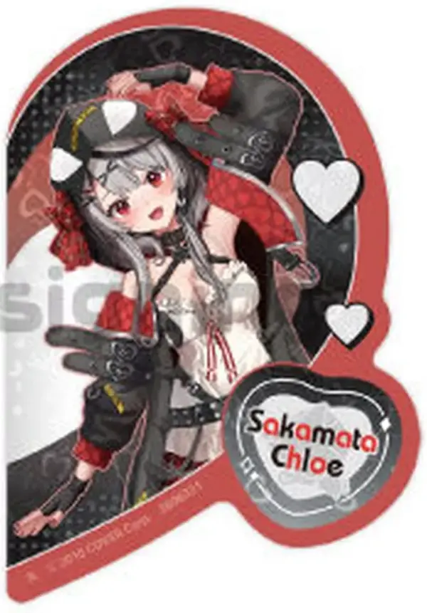 Sticker Sakasha Kuroe Left Hand Virtual Youtuber Hololive Kira Set F/S-S501 from