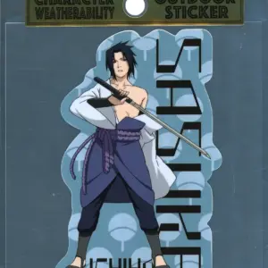 Sticker Sasuke Outdoor Naruto F/S-M503 from japan Rare  Good condition