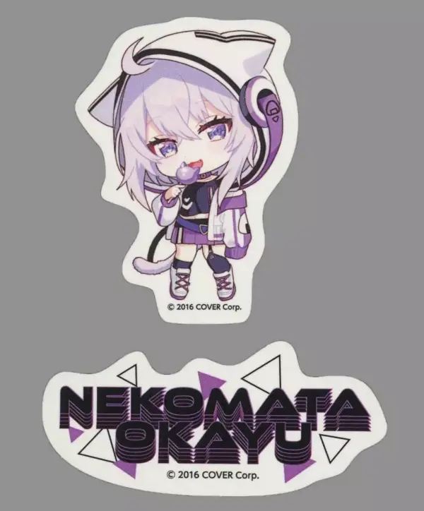 Sticker Nekomata Okayuka Set Virtual Youtuber Hololive Gamers Fes. Super F/S-S50