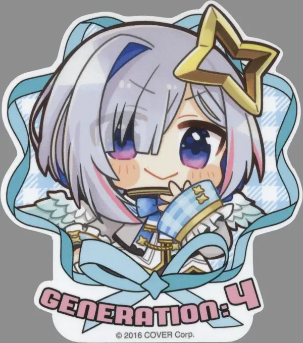 Sticker Amane Kanata Mini Character Trading Die Cut Virtual Youtuber Hololive Jo