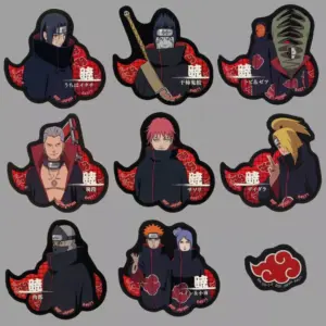 Sticker Akatsuki Set Of 9 Ichibankuji Naruto Shippuden The Connecting Thoughts I