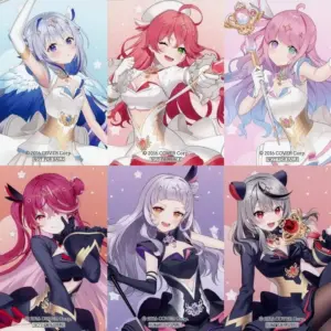 Stickers, All 6 Types Set, Virtual Youtuber Hololive Magical Girl Hollowitch Exh