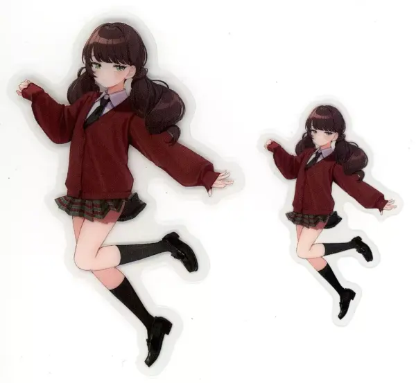 Sticker Shigure Girls Twintail Aurora Film Set B Virtual Youtuber Shigureui Solo