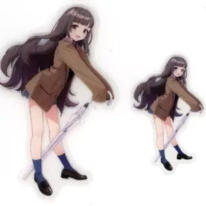 Sticker Shigure Girls Umbrella Aurora Film Set E Virtual Youtuber Shigureui Solo