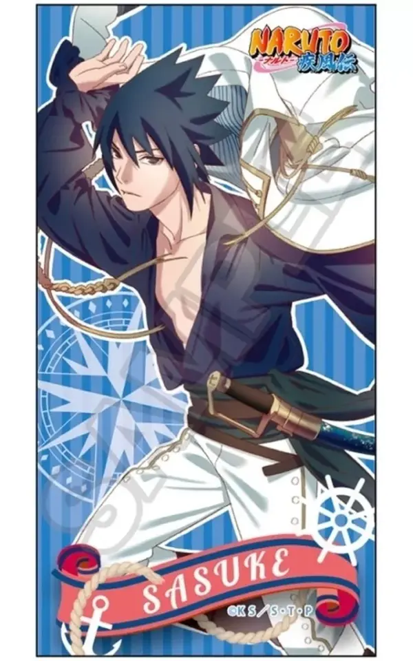 Sticker Uchiha Sasuke Marine Look Naruto Shippuden In Animate F/S-M503 from japa